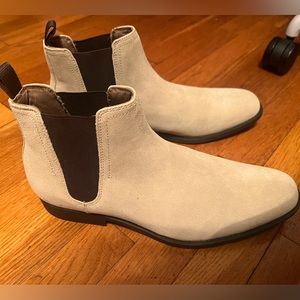 Suede Cream Aldo Boots